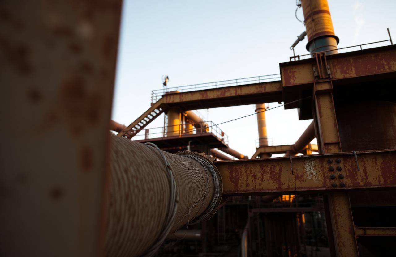 In-service coating survey, iron ore facility