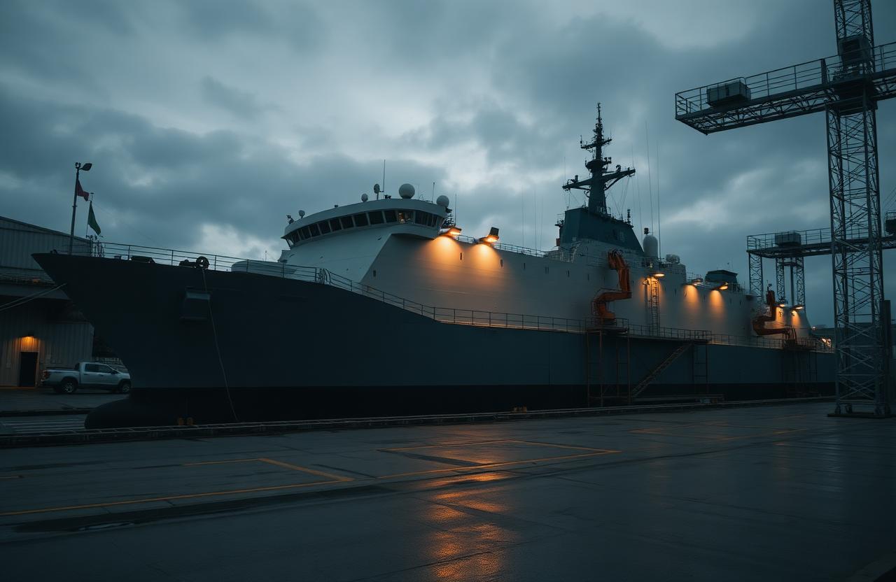 Coating verification for RAN surface vessel